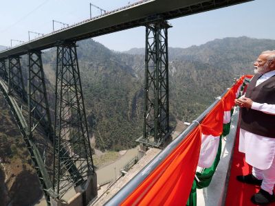 Մոդին Քաշմիրում բացել է աշխարհի ամենաբարձր երկաթուղային կամուրջը