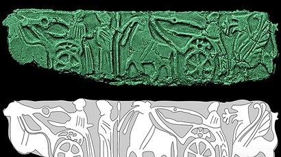 Antiquity. Հին յուրօրինակ թրծակավե բարձրաքանդակը վերաշարադրում է Միջերկրական ավազանի պատմությունը