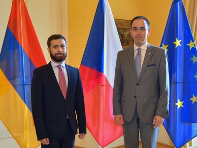 Հայաստանի և Չեխիայի ԱԳ փոխնախարարները մտքեր են փոխանակել երկկողմ համագործակցության առաջիկա օրակարգի շուրջ