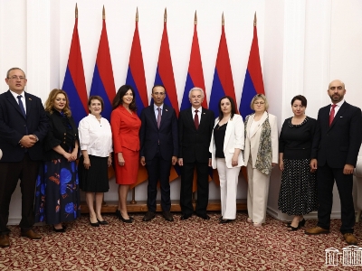 ԱԺ–ում հյուրընկալվել է Լատվիայի Սաեյմայի Լատվիա-Հայաստան բարեկամական խմբի ղեկավարի գլխավորած պատվիրակությունը