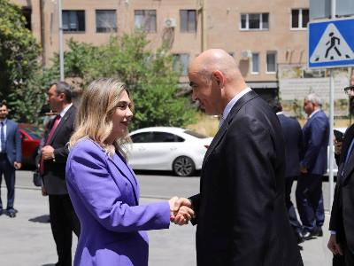 Սրբուհի Գալյանն ու ԵԽ գլխավոր քարտուղարն անդրադարձել են արդարադատության ոլորտում իրականացվող ծրագրերին