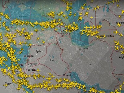 Рейсы, вылетающие из Армении, избегают воздушного пространства Ирана и Израиля