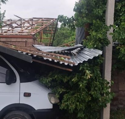 Ուժեղ քամու հետևանքով գրանցվել է 38 արտակարգ դեպք. կարկուտից վնասվել է 4 մեքենա