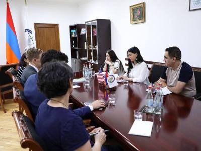 ՄԻՊ–ն ընդունել է ՀՀ–ում ԱՄՆ դեսպանատան Թմրամիջոցների դեմ պայքարի և իրավապահ համագործակցության գրասենյակի ղեկավարին