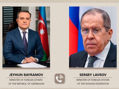 Во время вчерашнего разговора главы МИД РФ и Азербайджана обсудили ситуацию на Южном Кавказе