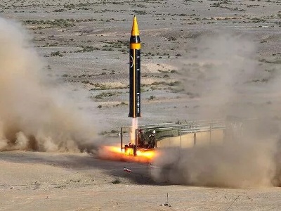 Iran uses Kheibar Shekan medium-range ballistic missile for first time