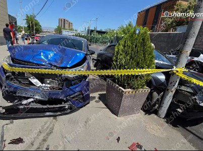 Երևանում Kia-ն վրшերթի է ենթարկել մորն ու որդուն, ապա բախվել Opel-ին. բժիշկները պայքարում են երեխայի կյանքի համար