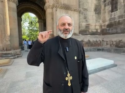 Search being conducted at Archbishop Bagrat Galstanyan’s residence