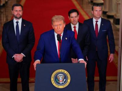 Trump: Iran did not have chance to get anything out from its nuclear facilities