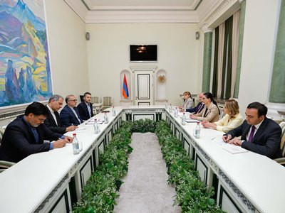 Генпрокурор Армении приняла посла Ирана