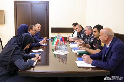 Քննարկվել են անդրազգային հանցավորության դեմ պայքարում համագործակցությունը.ՆԳՆ ոստիկանապետն ընդունել է Իրանի փոխդեսպանին