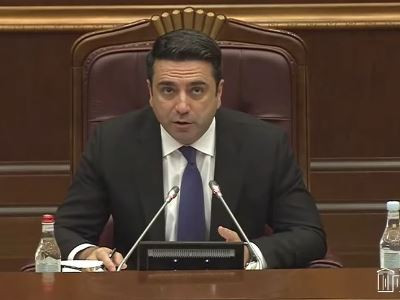 Գլխավոր դատախազն ընդդիմադիր պատգամավորին անձեռնմխելիությունից զրկելու վերաբերյալ դիմում կներկայացնի. ԱԺ խոսնակ