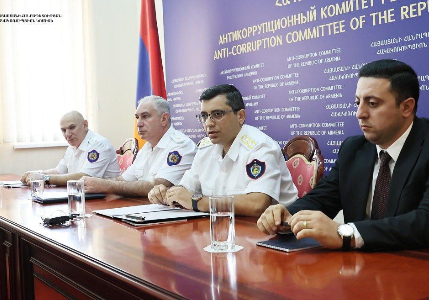 Հակակոռուպցիոն կոմիտեի նախագահն անձնակազմին է ներկայացրել նորանշանակ տեղակալին