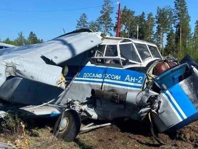 В России самолет совершил жесткую посадку: Госпитализированы 9 человек