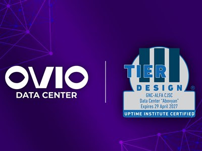 Thanks to OVIO's Data Center, Armenia is on the prestigious TIER III global map