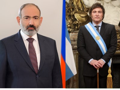 Աշնանը Երևանում կանցկացվի Հայաստան-Արգենտինա գործարար համաժողովը. Փաշինյանը Խավիեր Միլեյին հրավիրել է Հայաստան