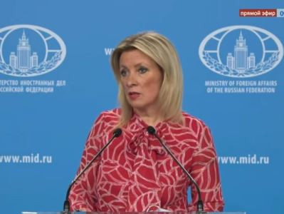 Zakharova comments on Armenian ambassador's visit to Russian Foreign Ministry