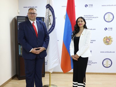 Հայաստանում է Սլովակիայի իրավունքների հանրային պաշտպանի գլխավորած պատվիրակությունը. հանդիպում ՄԻՊ գրասենյակում