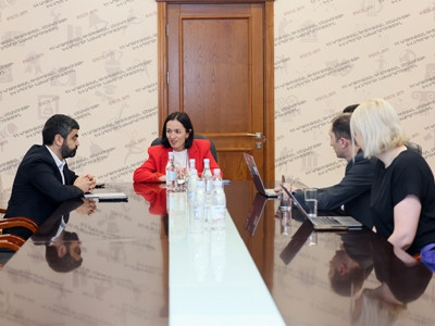 Նախարար Ժաննա Անդրեասյանը հանդիպել է «Գիտուժ» նախաձեռնության անդամներին