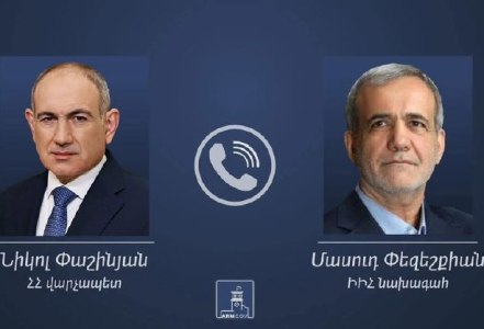 Никол Пашинян пригласил президента Ирана посетить с официальным визитом Армению