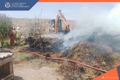 Լեռնամերձ գյուղում այրվել է անասնակեր