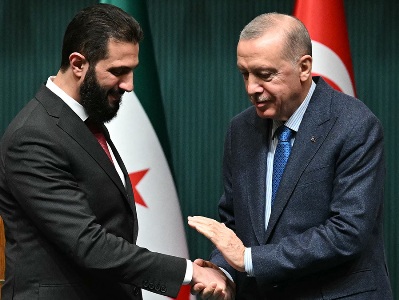 Erdogan: Turkey will continue to support Ahmed al-Sharaa