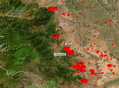Пожары угрожают многочисленным историко-культурным объектам Нагорного Карабаха