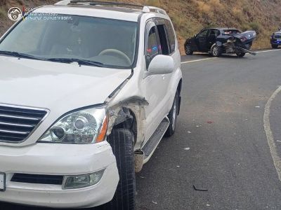 Երևան-Մեղրի ավտոճանապարհին բախվել են «Lexus»-ը և «Seat»-ը. կա վիրավոր