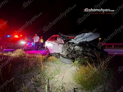 Շիրակի մարզում բախվել են «ՄԱԶ» բեռնատարը և Toyota Camry-ն․ վերջինիս վարորդին տեղում բուժօգնություն են ցուցաբերել