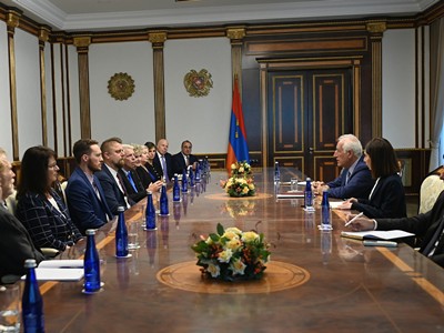 Խաչատուրյանն ընդունել է «Save Armenia» հուդայա-քրիստոնեական միության պատվիրակությանը