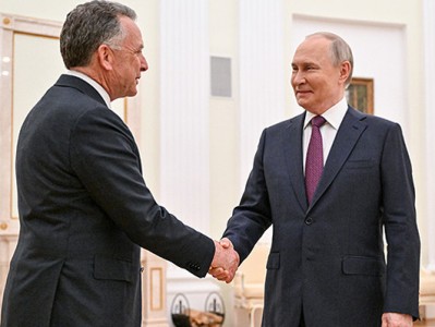 Russia’s Putin receives US president's special envoy Witkoff