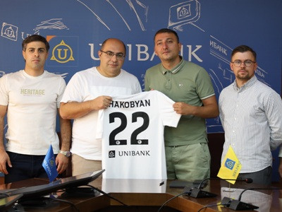 Unibank Becomes the Gold Sponsor of FC Alashkert