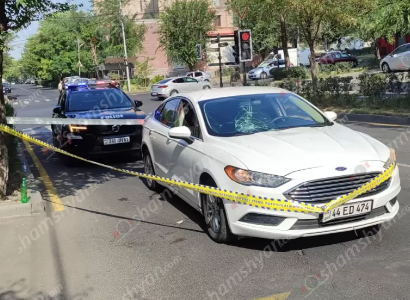 Երևանում 25-ամյա վարորդը «Ford Fusion»-ով վրաերթի է ենթարկել հետիոտնին. Shamshyan.com