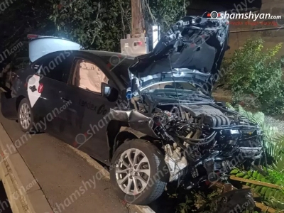 Շահումյանում բախվել են «Mazda 6»-ը ու «Nissan»-ը. կա վիրավոր․ shamshyan.com