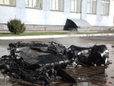 В Волгограде обломки украинского дрона упали на многоэтажный дом: В Славянске-на-Кубани беспилотники атаковали НПЗ