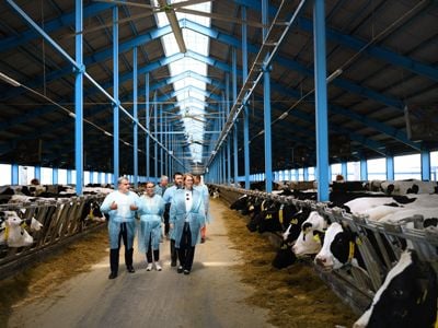 Yeremyan Farm Hosts German Ambassador to Armenia