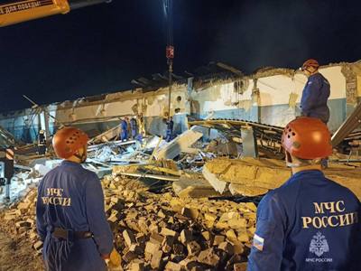 Death toll from Russia factory explosion reaches 11, and 130 injured
