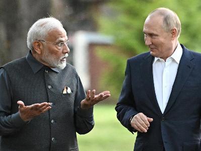 Путин обсудил с Моди итоги саммита на Аляске