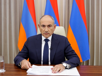 Prime Minister Nikol Pashinyan addresses the nation