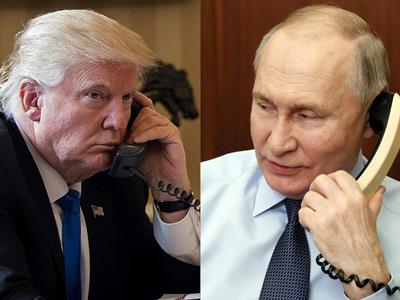Kremlin presents details of Putin-Trump phone call Monday
