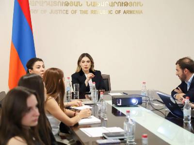 Արդարադատության նախարարին են ներկայացվել ARLIS.am-ի նոր տարբերակի հնարավորությունները