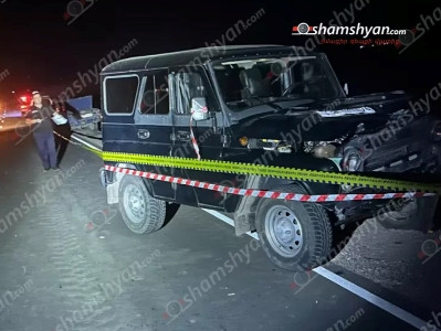 Սյունիքի մարզում բախվել են «ՈւԱԶ»-ն ու «ՎԱԶ 2106»-ը. կան տուժածներ․ shamshyan.com