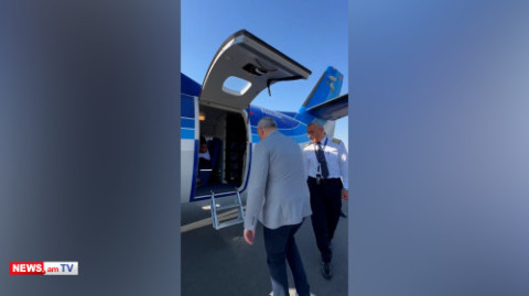 Փաշինյանը պաշտոնյաների հետ փոքր ինքնաթիռով Կապան է մեկնել, մասնակցել դեսպանահավաքի