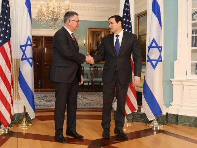 US, Israel discuss ‘countering Iran’s malign influence’