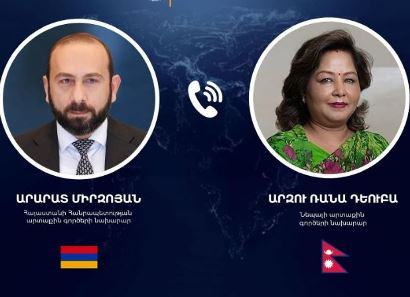 Armenian Foreign Minister presents details of agreements between Armenia and Azerbaijan to his Nepalese counterpart