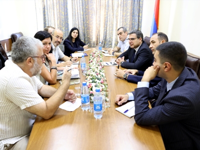 Ժնևյան կենտրոնի պատվիրակության հետ քննարկվել է Ոստիկանության հենասյունային ծառայությունների ձևավորումը