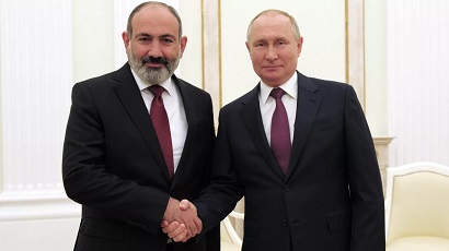 Russia’s Putin meets with Armenia’s Pashinyan on sidelines of Shanghai Cooperation Organization summit
