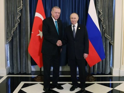 Stability in South Caucasus is in interests of Turkey and Russia, Erdogan tells Putin