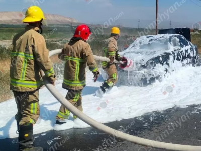 Արարատի մարզում հրդեհ է բռնկվել «Mercedes»–ում. այն դարձել է ոչ շահագործելի