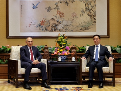 Armenia PM, China vice president discuss prospects for developing strategic partnership